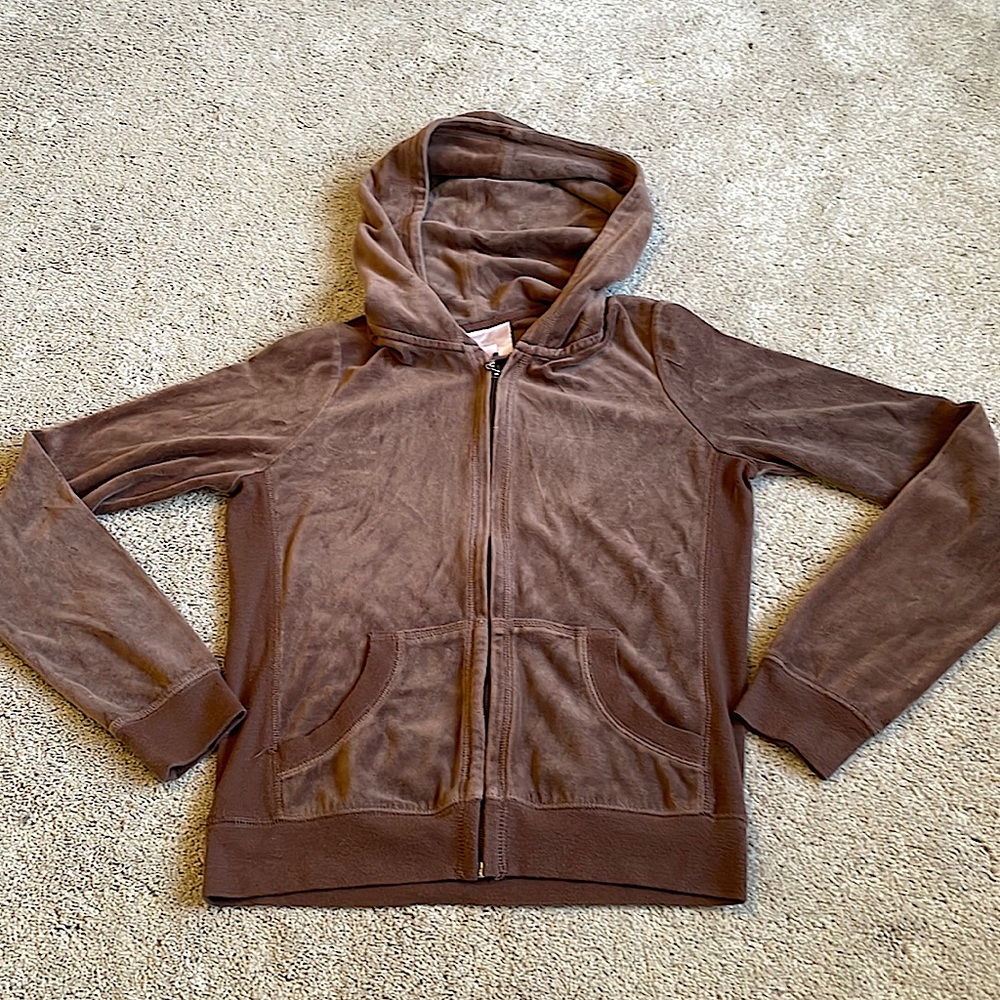 Romeo and Juliet couture cropped zip up hoodie!